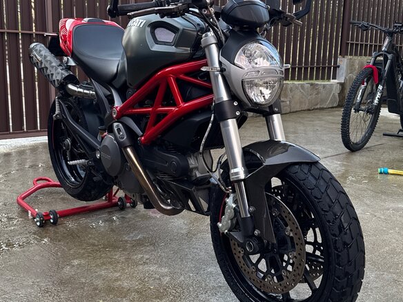 2014 Ducati Monster 796, зелёный, 600000 рублей