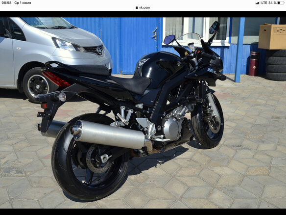 2005 Suzuki SV 1000, чёрный, 389000 рублей - вид 13