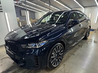 2023 BMW X6 40i III (G06) Рестайлинг, синий, 18600000 рублей, вид 2