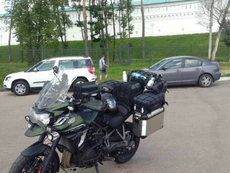 2016 Triumph Tiger Explorer, зелёный, 1500000 рублей, вид 3