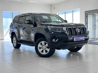 2019 Toyota Land Cruiser Prado 150 Series Рестайлинг 2, чёрный, 4440000 рублей, вид 3