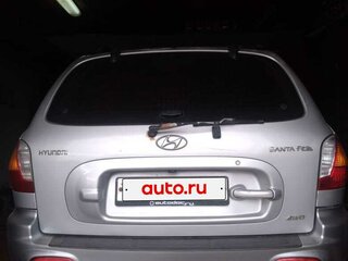 2003 Hyundai Santa Fe I, серый, 495000 рублей, вид 4