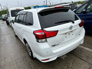 2015 Toyota Corolla Fielder XI (E160, E170, E180) Рестайлинг 1, белый, 1270000 рублей, вид 4