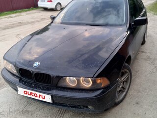 2002 BMW 5 серии 525i IV (E39) Рестайлинг, чёрный, 700000 рублей, вид 3