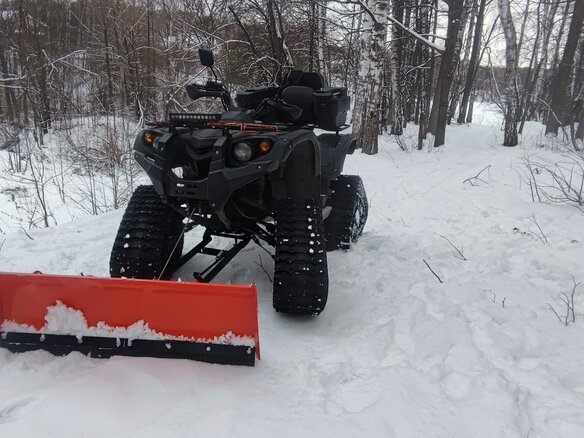 2014 Stels ATV-600YL Леопард, чёрный, 400000 рублей - вид 11
