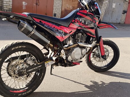 2013 Baltmotors Dakar 250 Motard, чёрный, 125000 рублей, вид 3