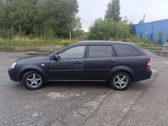 2006 Chevrolet Lacetti I, чёрный, 390000 рублей - вид 4