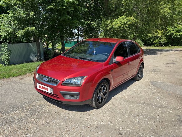 2007 Ford Focus II, красный, 475000 рублей - вид 6