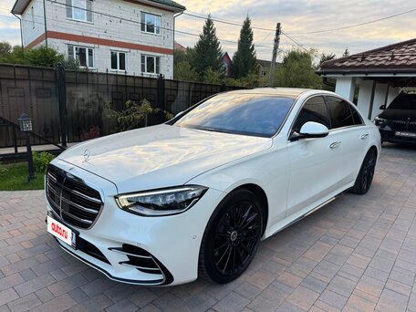 2022 Mercedes-Benz S-Класс 580 e 4MATIC VII (W223), белый, 12500000 рублей, вид 1