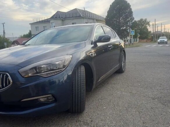 2014 Kia Quoris I, синий, 2000000 рублей