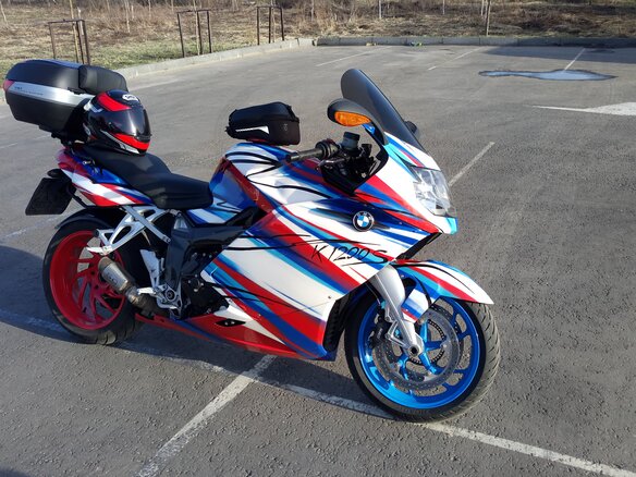 2007 BMW K 1200 S, чёрный, 795000 рублей - вид 5