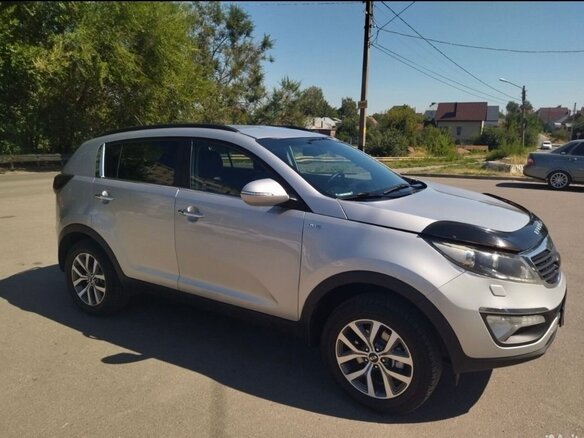 2012 Kia Sportage III, серебристый, 1400000 рублей - вид 3