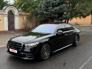 2021 Mercedes-Benz S-Класс 500 4MATIC VII (W223), чёрный, 8700000 рублей, вид 1