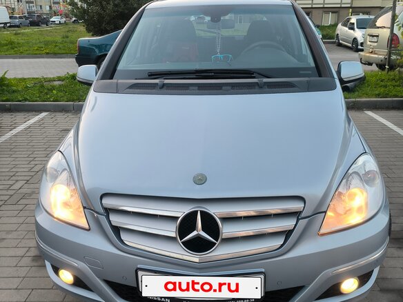 2008 Mercedes-Benz B-Класс 170 I (W245) Рестайлинг, голубой, 555000 рублей - вид 1