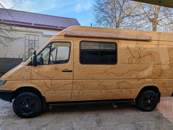 2005 Mercedes-Benz Sprinter, жёлтый, 3300000 рублей - вид 33
