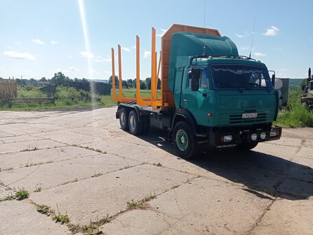 2004 КамАЗ 53215, зелёный, 1300000 рублей, вид 3