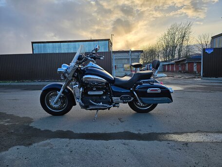 2008 Triumph Rocket III, синий, 830000 рублей, вид 2