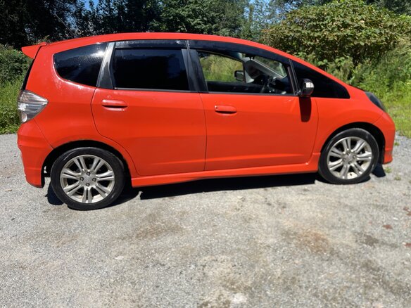2011 Honda Fit II, оранжевый, 568000 рублей - вид 3