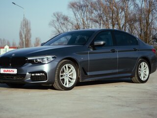 2018 BMW 5 серии 520d xDrive VII (G30/G31/G38), серый, 3900000 рублей, вид 5
