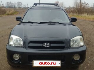 2008 Hyundai Santa Fe Classic Classic, чёрный, 600000 рублей, вид 1