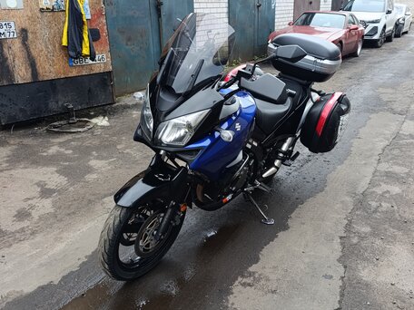 2006 Suzuki V-Strom 1000, синий, 520000 рублей, вид 4
