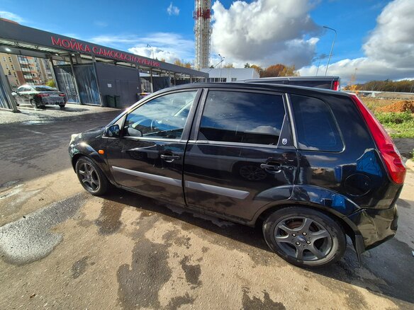 2007 Ford Fiesta Mk5, чёрный, 410000 рублей - вид 5