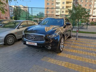 2015 Infiniti QX70, чёрный, 3400000 рублей, вид 1