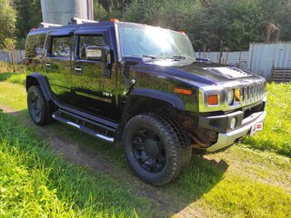 2008 Hummer H2 I Рестайлинг, чёрный, 4500000 рублей, вид 4