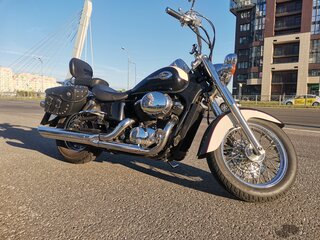1997 Honda Shadow 750, чёрный, 420000 рублей, вид 2