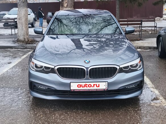 2017 BMW 5 серии 520d xDrive VII (G30/G31/G38), серый, 3200000 рублей - вид 1