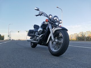 1997 Honda Shadow 750, чёрный, 420000 рублей, вид 5
