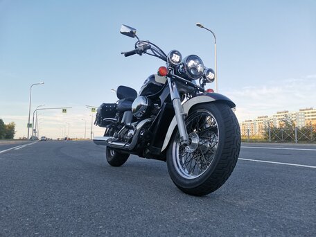 1997 Honda Shadow 750, чёрный, 420000 рублей, вид 5