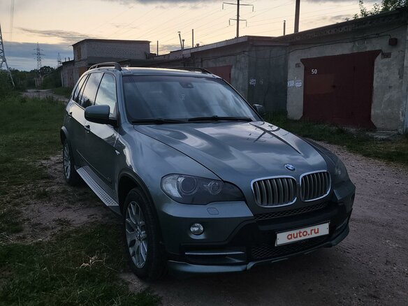 2007 BMW X5 3.0d II (E70), серый, 1800000 рублей - вид 12