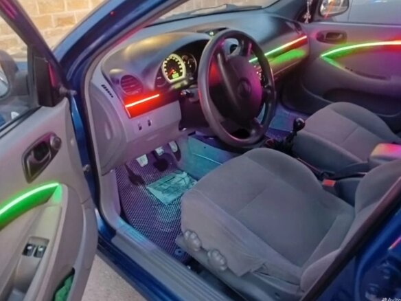 2009 Chevrolet Lacetti I, синий, 390000 рублей - вид 5