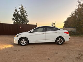 2011 Hyundai Accent IV, белый, 600000 рублей, вид 5