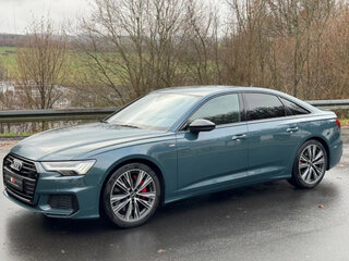 2023 Audi A6 45 TDI V (C8), зелёный, 6320000 рублей, вид 3