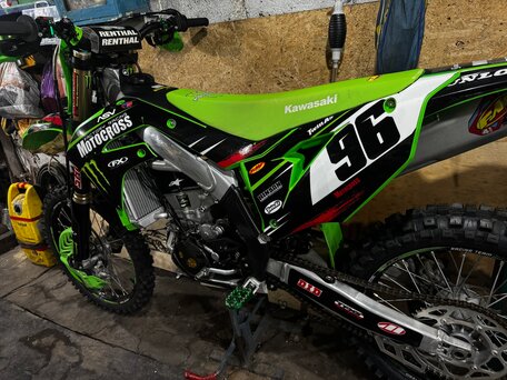 2023 Kawasaki KX 450, зелёный, 700000 рублей, вид 1