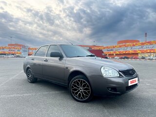2017 Lada (ВАЗ) Priora I Рестайлинг, коричневый, 600000 рублей, вид 2