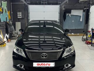 2012 Toyota Camry VII (XV50), чёрный, 1800000 рублей, вид 2