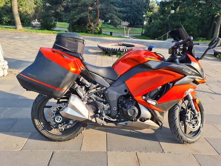 2017 Kawasaki Z 1000SX, оранжевый, 1170000 рублей, вид 3