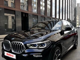 2020 BMW X6 30d III (G06), чёрный, 7500000 рублей, вид 1