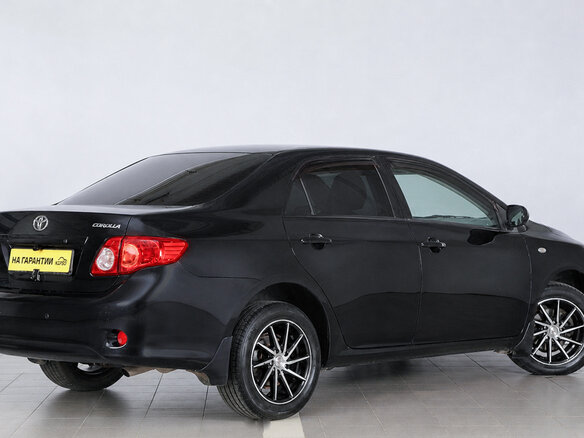 2008 Toyota Corolla X (E140, E150), чёрный - вид 5