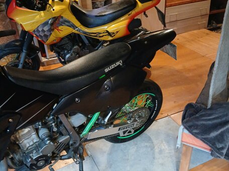 2005 Suzuki DR-Z 400 SM, чёрный, 390000 рублей, вид 5