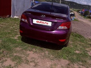 2011 Hyundai Solaris I, фиолетовый, 780000 рублей, вид 3