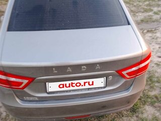 2016 Lada (ВАЗ) Vesta I, серый, 850000 рублей, вид 2