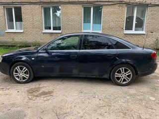 2003 Audi A6 II (C5) Рестайлинг, синий, 460000 рублей, вид 5