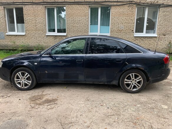 2003 Audi A6 II (C5) Рестайлинг, синий, 460000 рублей - вид 4