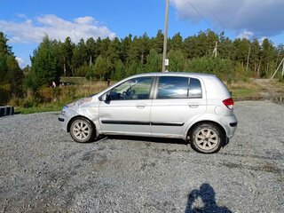 2005 Hyundai Getz I Рестайлинг, серый, 300000 рублей, вид 4