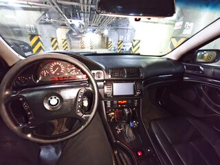 2003 BMW 5 серии 520i IV (E39) Рестайлинг, чёрный, 550000 рублей, вид 4