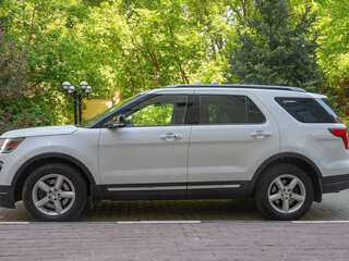 2018 Ford Explorer V Рестайлинг 2, белый, 2263000 рублей, вид 4
